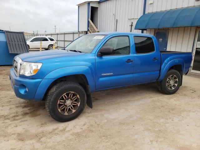 3TMJU62N99M082812 - 2009 TOYOTA TACOMA DOUBLE CAB PRERUNNER BLUE photo 1