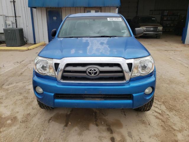 3TMJU62N99M082812 - 2009 TOYOTA TACOMA DOUBLE CAB PRERUNNER BLUE photo 5