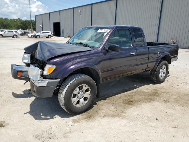 4TASM92N2XZ502827 - 1999 TOYOTA TACOMA XTRACAB PRERUNNER იასამნისფერი ფოტო 1
