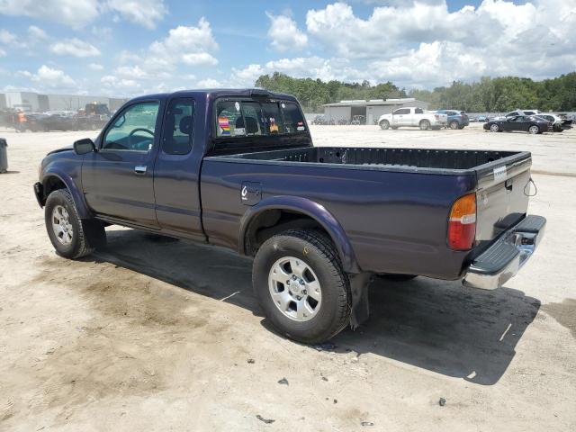 4TASM92N2XZ502827 - 1999 TOYOTA TACOMA XTRACAB PRERUNNER იასამნისფერი ფოტო 2