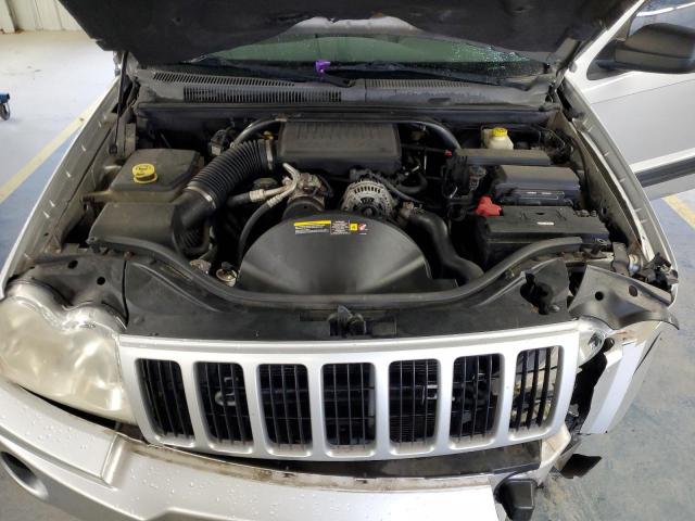 1J4GS48K06C224926 - 2006 JEEP GRAND CHER LAREDO ვერცხლისფერი ფოტო 12