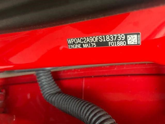WP0AC2A90FS183739 - 2015 PORSCHE 911 GT3 RED photo 10