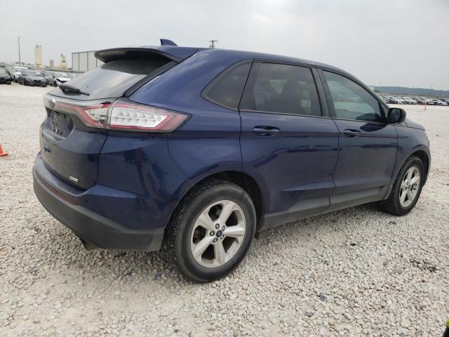 2FMPK3G98GBC42277 - 2016 FORD EDGE SE BLUE photo 3