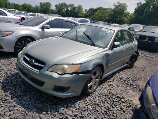 4S3BL616897215281 - 2009 SUBARU LEGACY 2.5I TURQUOISE photo 1