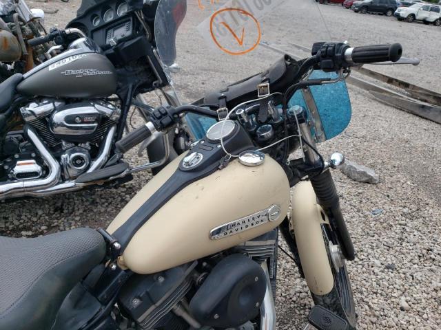 1HD1VAM14EC330873 - 2014 HARLEY-DAVIDSON FXDBP DYNA STREET BOB BEIGE photo 5