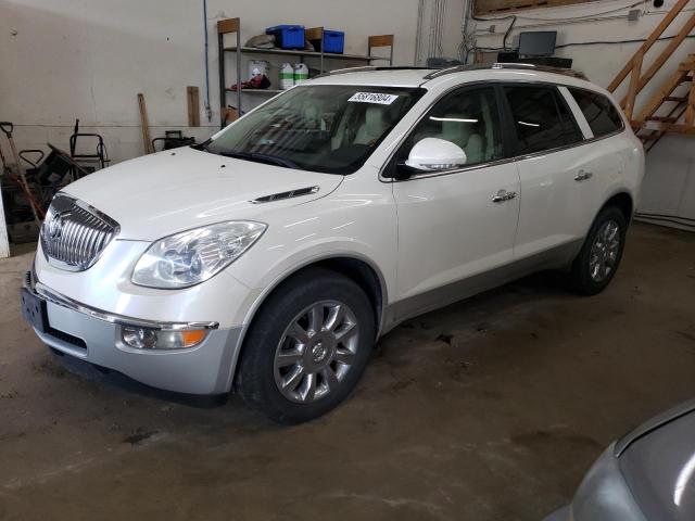 5GAKVCED6CJ358341 - 2012 BUICK ENCLAVE WHITE photo 1