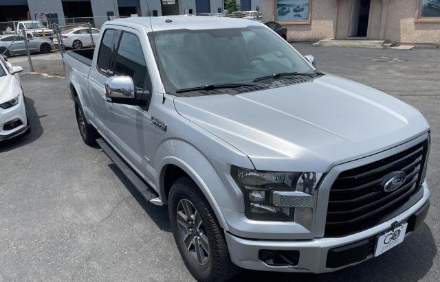 1FTEX1CG7GKF32795 - 2016 FORD F150 SUPER CAB SILVER photo 1