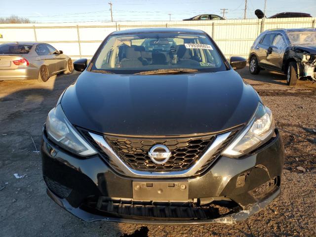 3N1AB7AP8HY405613 - 2017 NISSAN SENTRA S BLACK photo 5