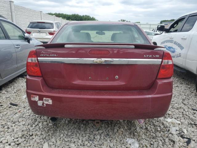 1G1ZU57N37F119641 - 2007 CHEVROLET MALIBU LTZ ბურგუნდია ფოტო 6