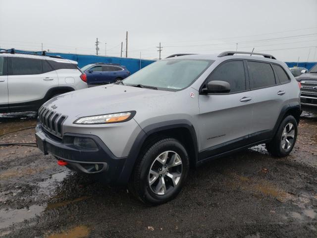 1C4PJMBBXEW237567 - 2014 JEEP CHEROKEE TRAILHAWK GRAY photo 1