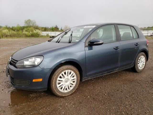 WVWDB7AJ0EW003531 - 2014 VOLKSWAGEN GOLF BLUE photo 1