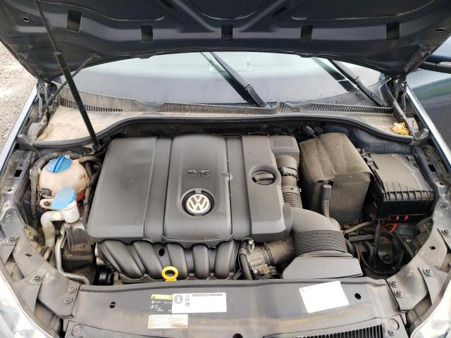 WVWDB7AJ0EW003531 - 2014 VOLKSWAGEN GOLF BLUE photo 11