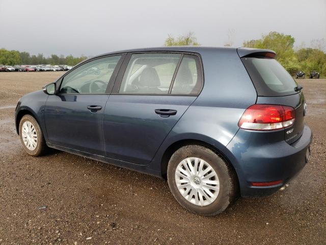 WVWDB7AJ0EW003531 - 2014 VOLKSWAGEN GOLF BLUE photo 2