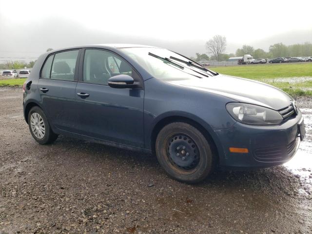 WVWDB7AJ0EW003531 - 2014 VOLKSWAGEN GOLF BLUE photo 4