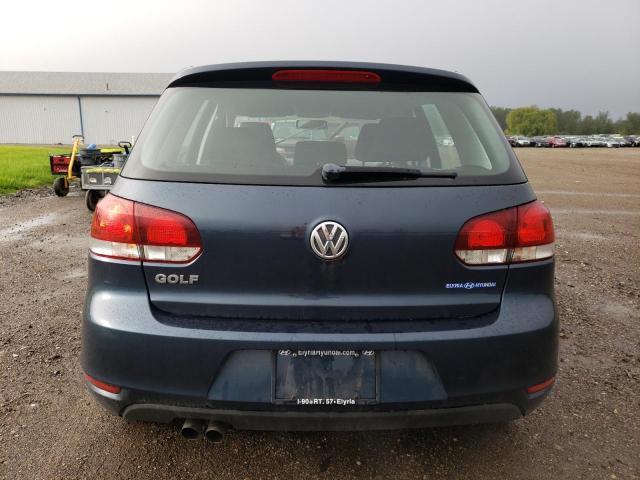WVWDB7AJ0EW003531 - 2014 VOLKSWAGEN GOLF BLUE photo 6