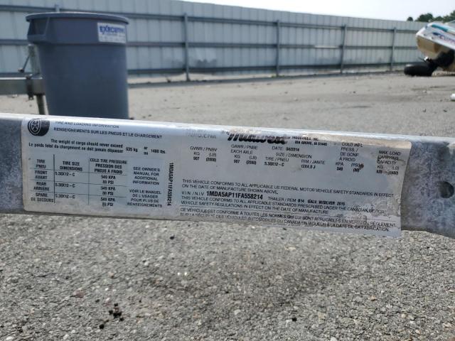 1MDA5AP11FA558214 - 2015 SHOR TRAILER ვერცხლისფერი ფოტო 10