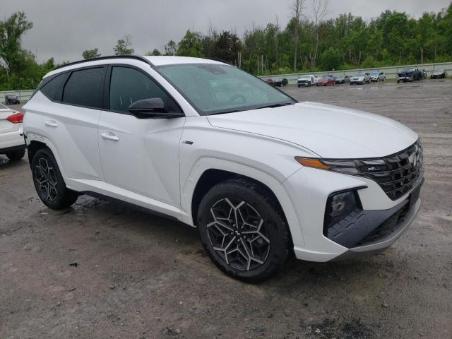 KM8JFCAE7NU152738 - 2022 HYUNDAI TUCSON N LINE WHITE photo 4