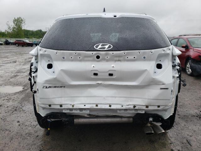 KM8JFCAE7NU152738 - 2022 HYUNDAI TUCSON N LINE WHITE photo 6