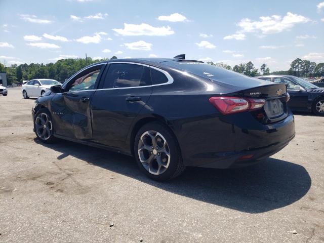 1G1ZD5ST7LF101708 - 2020 CHEVROLET MALIBU LT BLACK photo 2