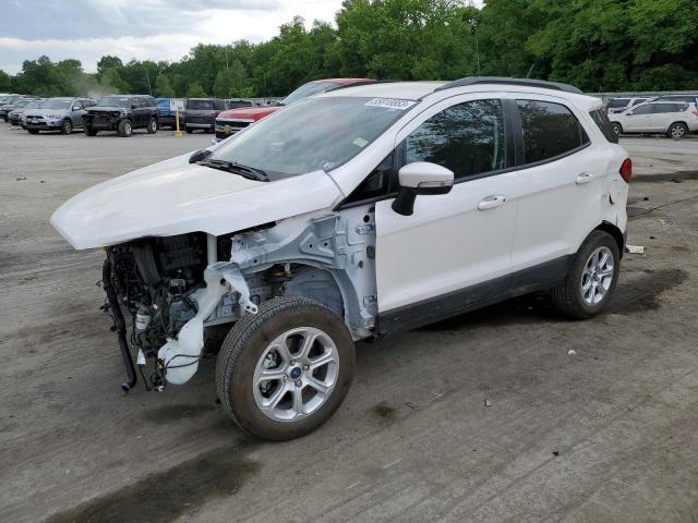 MAJ6S3GL9LC313689 - 2020 FORD ECOSPORT SE WHITE photo 1