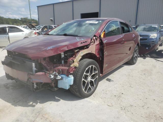 1G4G45G3XGF279573 - 2016 BUICK LACROSSE SPORT TOURING BURGUNDY photo 1