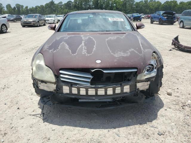 WDDDJ75X86A051980 - 2006 MERCEDES-BENZ CLS 500C BROWN photo 5