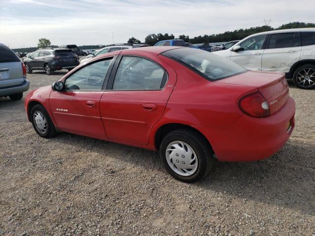 1B3ES46C01D209937 - 2001 DODGE NEON SE MAROON photo 2