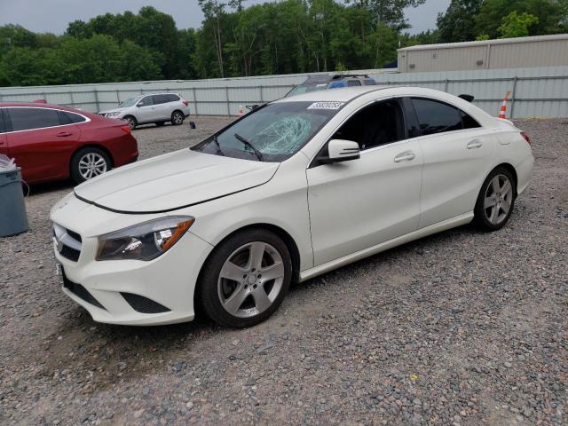 WDDSJ4GB8GN315779 - 2016 MERCEDES-BENZ CLA 250 4MATIC WHITE photo 1