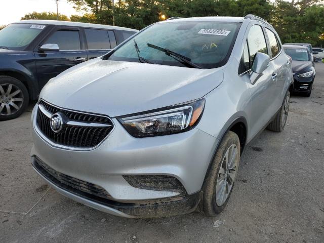 KL4CJESB5HB100515 - 2017 BUICK ENCORE PREFERRED SILVER photo 2