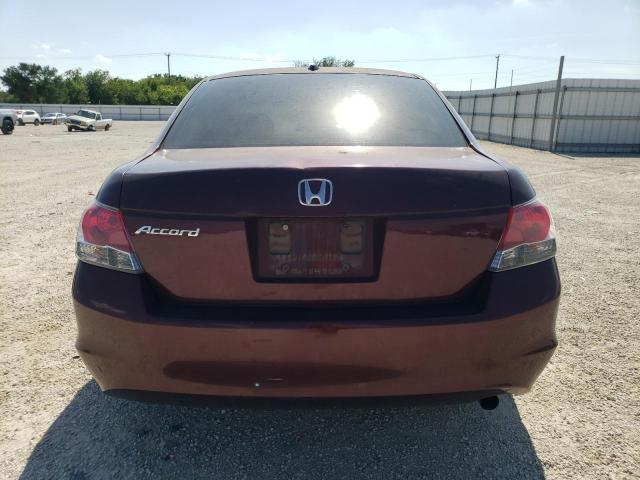 1HGCP26878A158778 - 2008 HONDA ACCORD EXL BURGUNDY photo 6