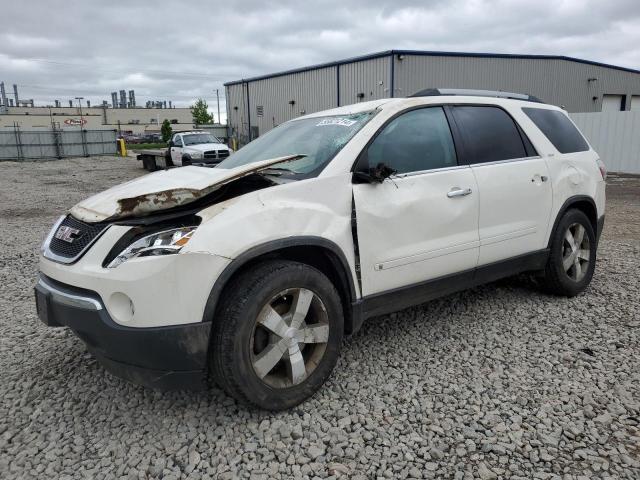 1GKLRMED0AJ163494 - 2010 GMC ACADIA SLT-1 WHITE photo 1