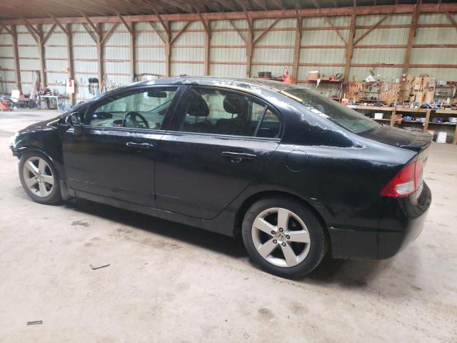 2HGFA16699H024252 - 2009 HONDA CIVIC LX-S Սև լուսանկար 2