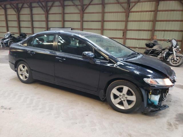 2HGFA16699H024252 - 2009 HONDA CIVIC LX-S Սև լուսանկար 4