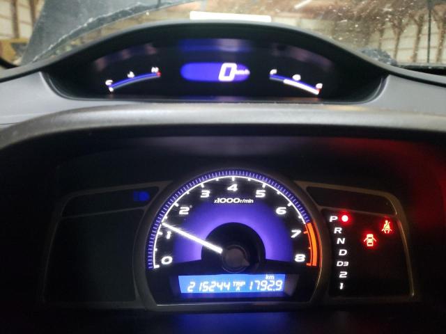 2HGFA16699H024252 - 2009 HONDA CIVIC LX-S Սև լուսանկար 9