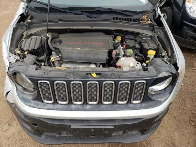 ZACCJBBB6HPF95253 - 2017 JEEP RENEGADE LATITUDE SILVER photo 11