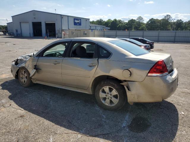 2G1WB5EK5A1211687 - 2010 CHEVROLET IMPALA LT GOLD photo 2