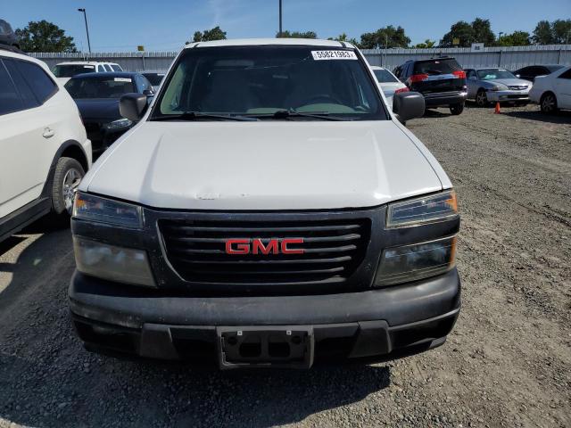 1GTCS19E788156562 - 2008 GMC CANYON WHITE photo 5