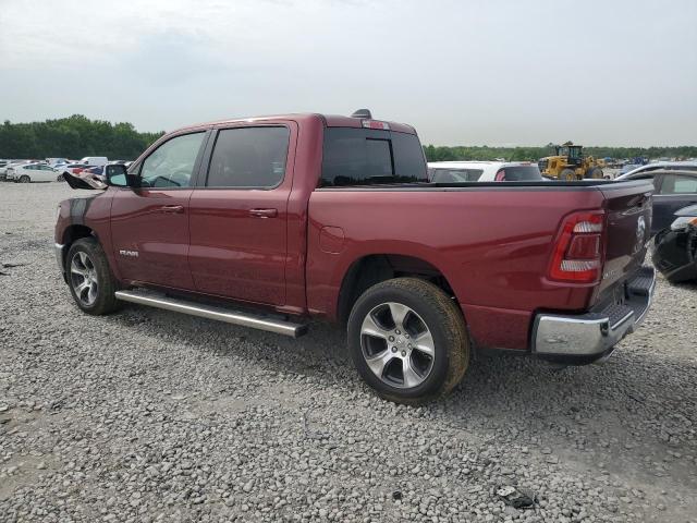 1C6SRFJT5PN579968 - 2023 RAM 1500 LARAMIE BURGUNDY photo 2