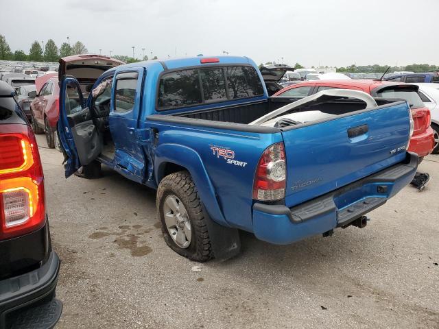 3TMLU4EN5AM049772 - 2010 TOYOTA TACOMA DOUBLE CAB BLUE photo 2