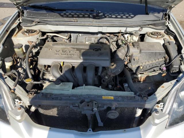 2T1KR32E34C209186 - 2004 TOYOTA COROLLA MA XR SILVER photo 11