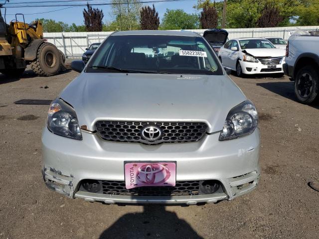 2T1KR32E34C209186 - 2004 TOYOTA COROLLA MA XR SILVER photo 5