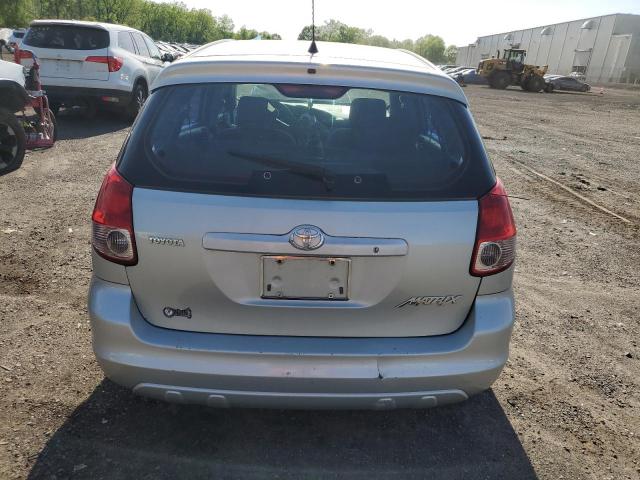 2T1KR32E34C209186 - 2004 TOYOTA COROLLA MA XR SILVER photo 6