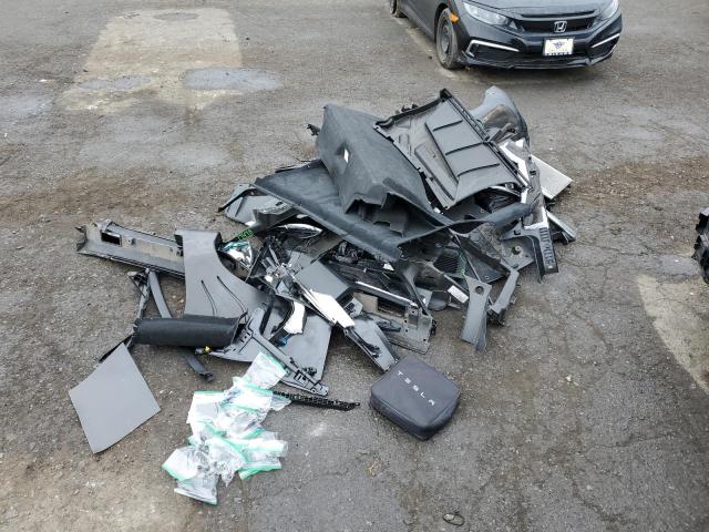 5YJSA1E2XMF426632 - 2021 TESLA MODEL S Чорний фото 12