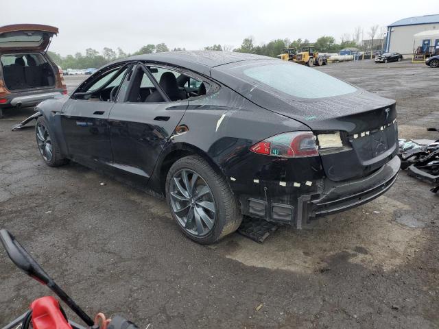 5YJSA1E2XMF426632 - 2021 TESLA MODEL S Чорний фото 2