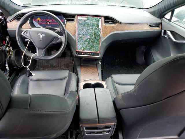 5YJSA1E2XMF426632 - 2021 TESLA MODEL S Чорний фото 8