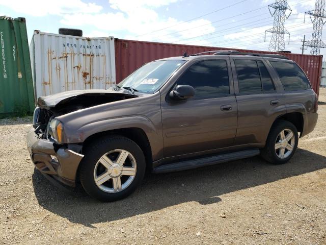 1GNDT13S982110726 - 2008 CHEVROLET TRAILBLAZE LS GRAY photo 1