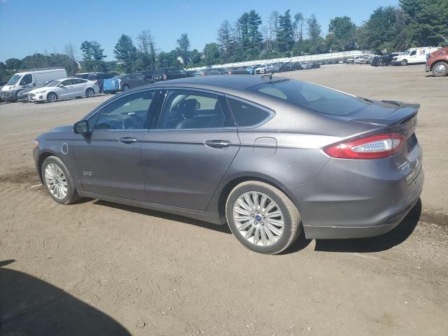 3FA6P0SU6DR246830 - 2013 FORD FUSION TITANIUM PHEV ნაცრისფერი ფოტო 2