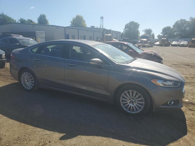 3FA6P0SU6DR246830 - 2013 FORD FUSION TITANIUM PHEV ნაცრისფერი ფოტო 4