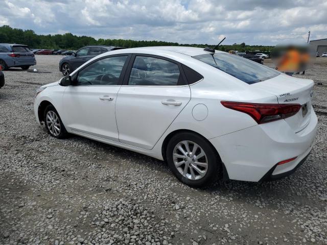 3KPC24A3XKE068405 - 2019 HYUNDAI ACCENT SE WHITE photo 2