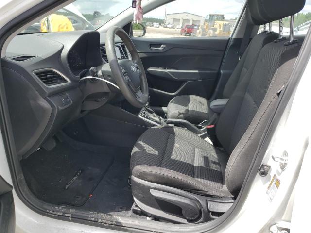 3KPC24A3XKE068405 - 2019 HYUNDAI ACCENT SE WHITE photo 7
